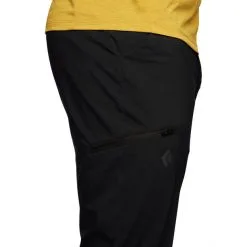 Black Diamond Technician Alpine Pants Men black -Deals Climbing Trousers Store black diamond technician alpine pants men black 4