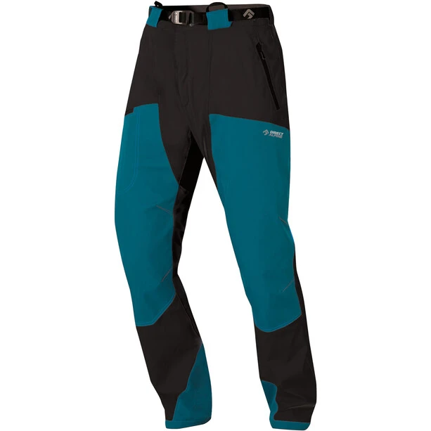 Directalpine Mountainer Tech Pants Men black/petrol 1 Directalpine Mountainer Tech Pants Men black/petrol