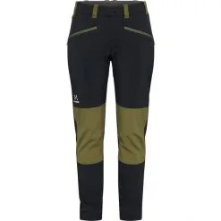 Haglöfs Chilly Softshell Pants Women olive green/true black