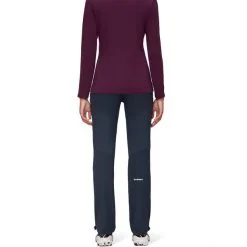 Mammut Courmayeur SO Pants Women marine -Deals Climbing Trousers Store mammut courmayeur so pants women marine 4
