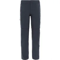 The North Face Exploration Convertible Pants Long Women asphalt grey
